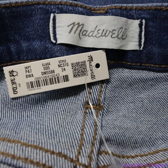 NEW Madewell 9" Mid-Rise‎ Skinny Jeans in Orland Wash: TENCEL™ Denim 24 - Picture 11 of 16